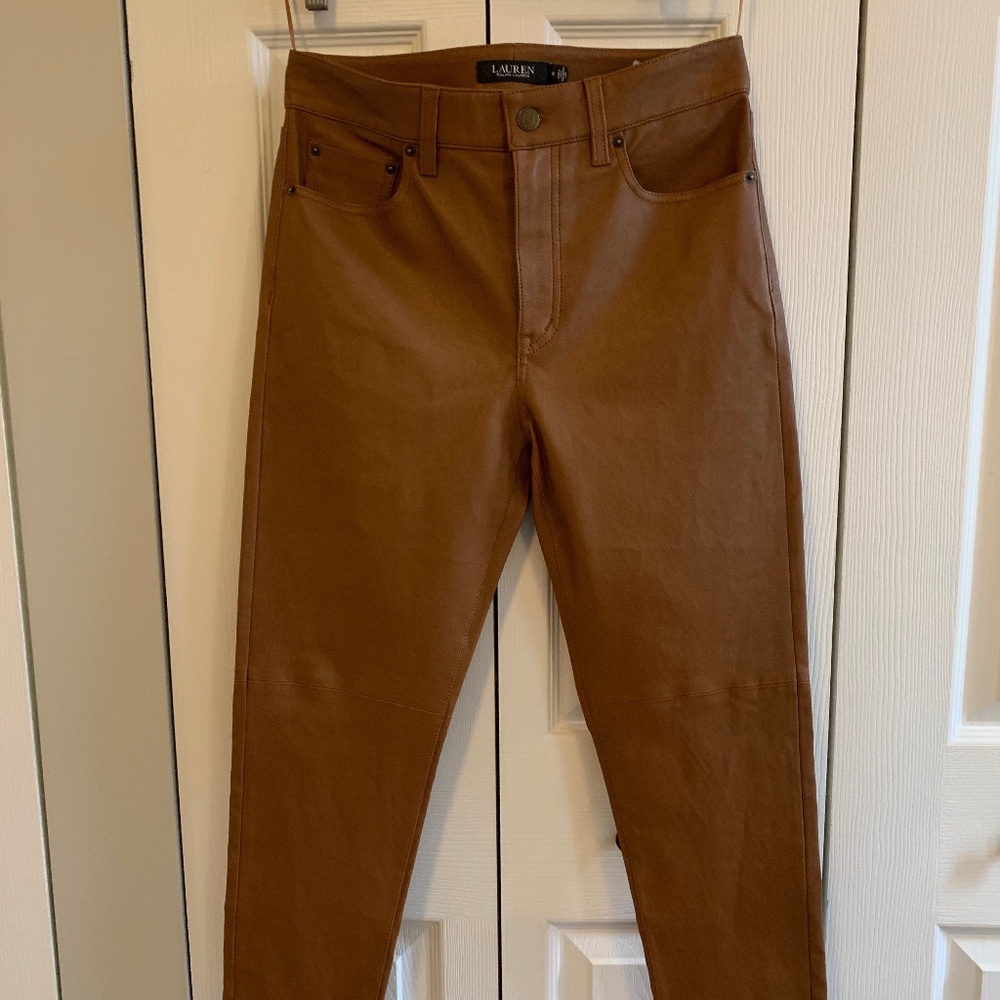 Ralph Lauren REAL leather pants